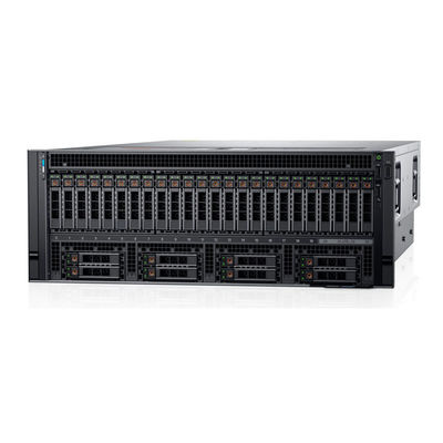 Poweredge R940xa 4U 24 Bay Intel Xeon CPU Rack Используемые серверы с основной частотой 3,1 ГГц